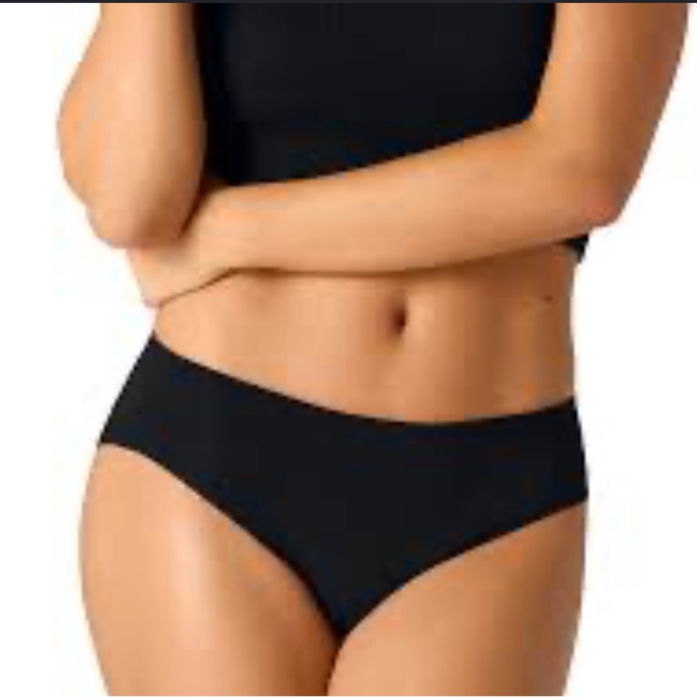 Bombas Women's Black Bikini Briefs - Smooth Seamless Style NWT